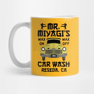 Mr Miyagi's Car Wash Mug